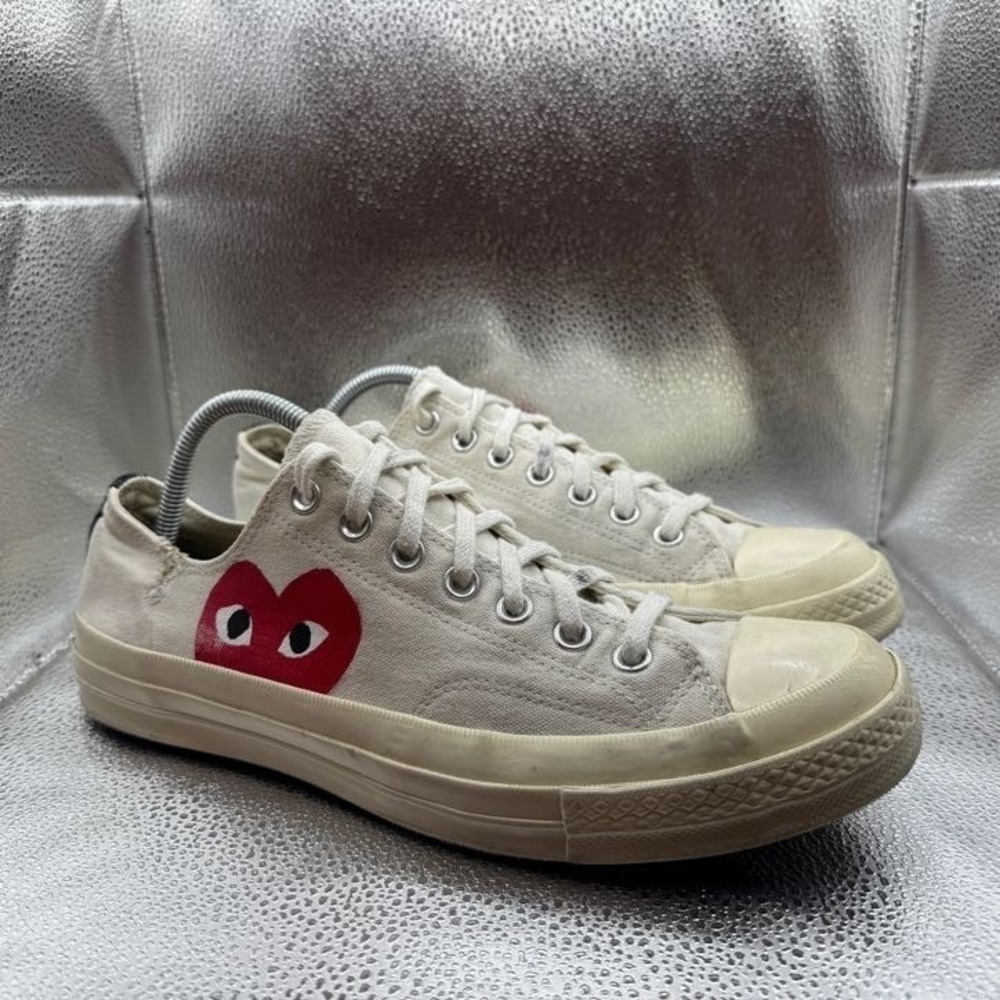 Size M10/W12 Converse‎ Chuck 70 Comme des Garçons Unisex Off White Sneakers